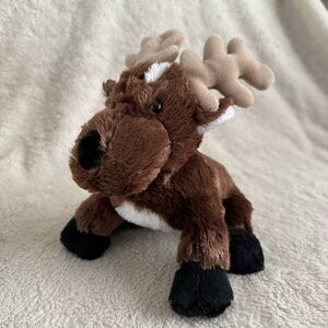 Ganz Webkinz Reindeer Moose Elk Stuffed Plush Animal 9" Brown No Code